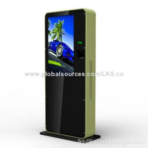 Touch Screen Kiosk, 42-inch Big Screen with IC Card Reader